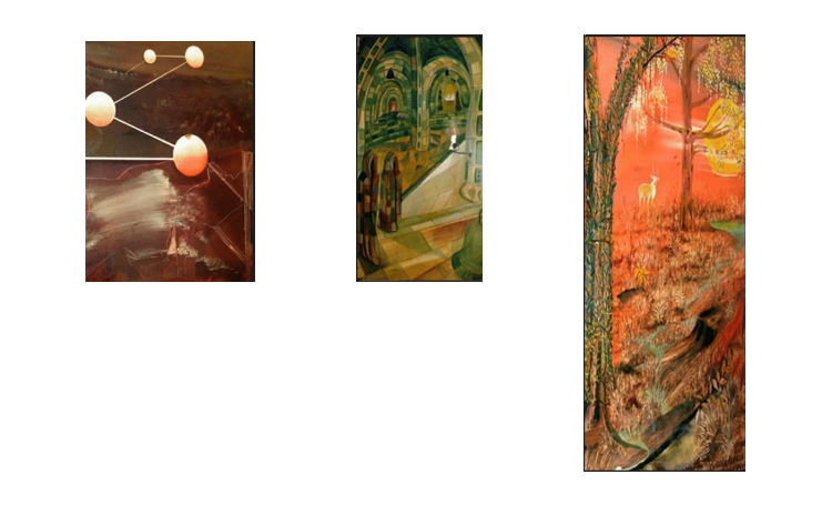 Pinturas feitas por Valdêni.